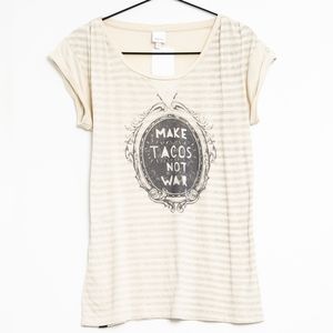 Make Tacos Not War Tee